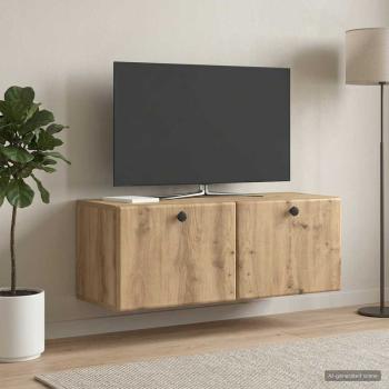 Wandmontierter TV-Schrank 78,5 x 31 x 30 cm Artisan-Eiche