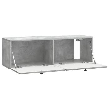 Wandmontierter TV-Schrank 98 x 31 x 30 cm Betongrau