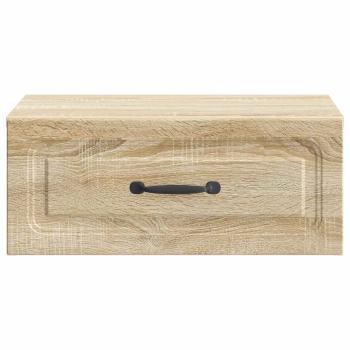 Wandmontierter Nachttisch Sonoma-Eiche 49 x 34,5 x 20 cm