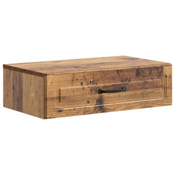 Wandmontierter Beistelltisch Altholz 59 x 34,5 x 17 cm