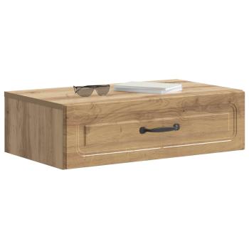 Wandmontierter Beistelltisch 59 x 34,5 x 17 cm Holzwerkstoff