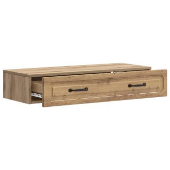 Wandmontierter Beistelltisch 87,5 x 34,5 x 17 cm Holzwerkstoff