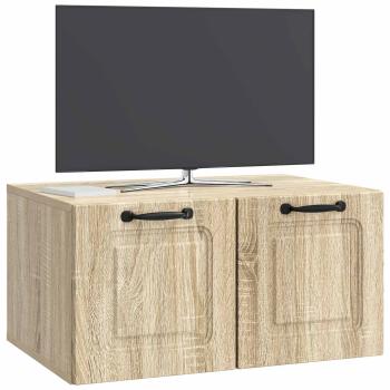 Wandmontierter TV-Schrank Sonoma-Eiche 59,5 x 41 x 30 cm