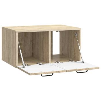 Wandmontierter TV-Schrank Sonoma-Eiche 59,5 x 41 x 30 cm