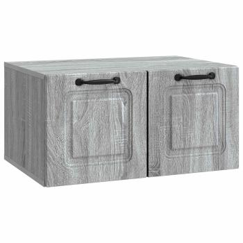 Wandmontierter TV-Schrank Graues Sonoma 59,5 x 41 x 30 cm