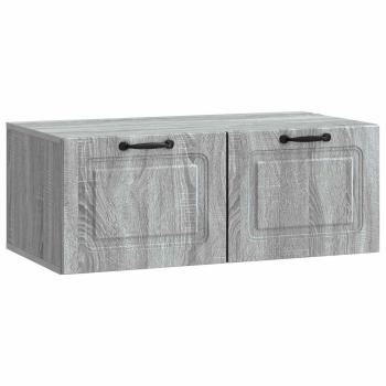 Wandmontierter TV-Schrank Graues Sonoma 78,5 x 41 x 30 cm