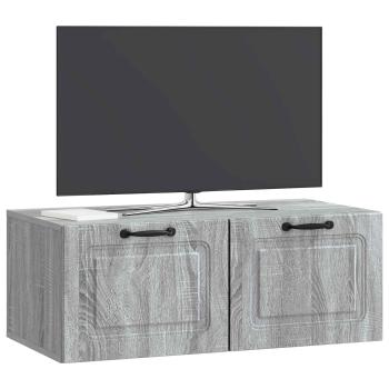Wandmontierter TV-Schrank Graues Sonoma 78,5 x 41 x 30 cm