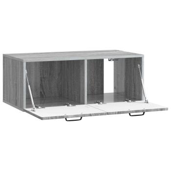 Wandmontierter TV-Schrank Graues Sonoma 78,5 x 41 x 30 cm