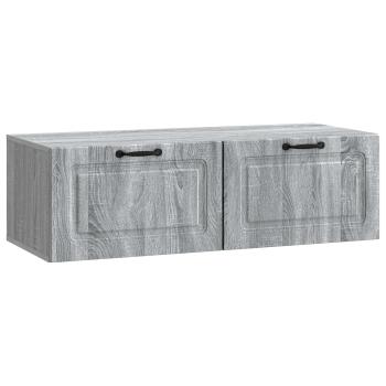 Wandmontierter TV-Schrank Graues Sonoma 98 x 41 x 30 cm
