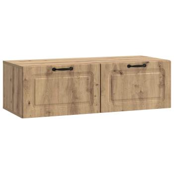 Wandmontierter TV-Schrank 98 x 41 x 30 cm Artisan-Eiche