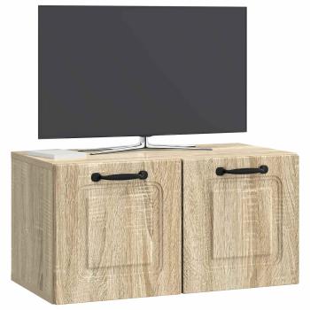Wandmontierter TV-Schrank Sonoma-Eiche 59,5 x 31 x 30 cm