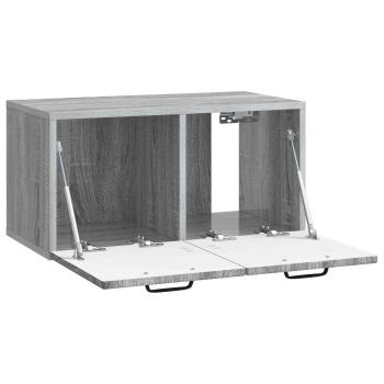 Wandmontierter TV-Schrank Graues Sonoma 59,5 x 31 x 30 cm