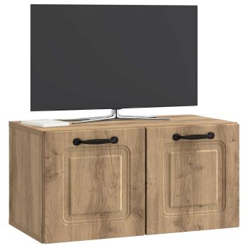 Wandmontierter TV-Schrank 59,5 x 31 x 30 cm Artisan-Eiche