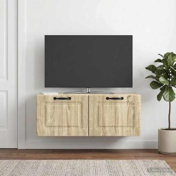 ARDEBO.de - Wandmontierter TV-Schrank Sonoma-Eiche 78,5 x 31 x 30 cm