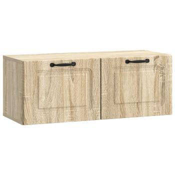 Wandmontierter TV-Schrank Sonoma-Eiche 78,5 x 31 x 30 cm