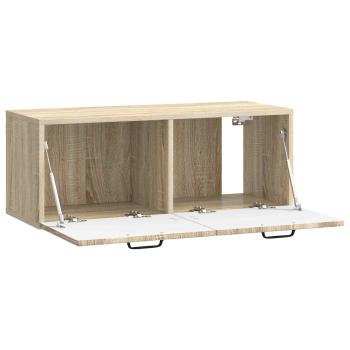 Wandmontierter TV-Schrank Sonoma-Eiche 78,5 x 31 x 30 cm