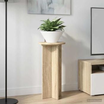 ARDEBO.de - Pflanzenständer 2 Stk. Sonoma-Eiche 29,5 x 29,5 x 60 cm