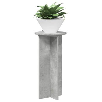 Pflanzenständer 2 Stk. Betongrau 29,5 x 29,5 x 60 cm
