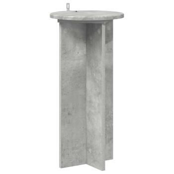 Pflanzenständer 2 Stk. Betongrau 29,5 x 29,5 x 60 cm