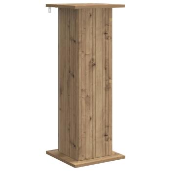 Pflanzenständer Artisan-Eiche 30,5 x 30 x 80,5 cm Holzwerkstoff