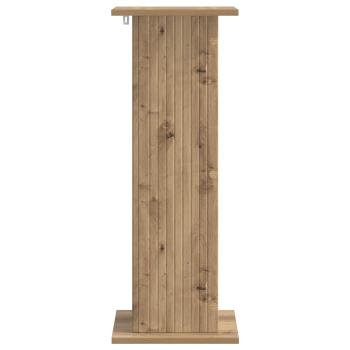 Pflanzenständer Artisan-Eiche 30,5 x 30 x 80,5 cm Holzwerkstoff