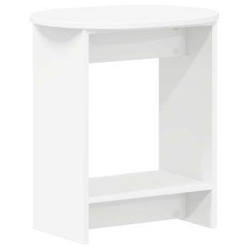 Beistelltisch Weiß 50 x 39,5 x 55 cm Holzwerkstoff