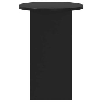 Beistelltisch Schwarz 50 x 39,5 x 55 cm Holzwerkstoff