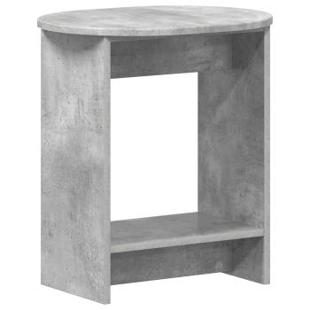 Beistelltisch Betongrau 50 x 39,5 x 55 cm Holzwerkstoff