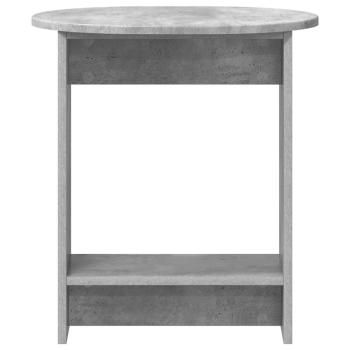Beistelltisch Betongrau 50 x 39,5 x 55 cm Holzwerkstoff
