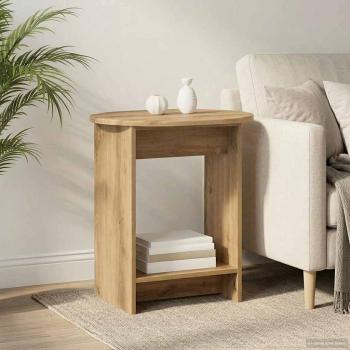 ARDEBO.de - Beistelltisch Artisan-Eiche 50 x 39,5 x 55 cm Holzwerkstoff