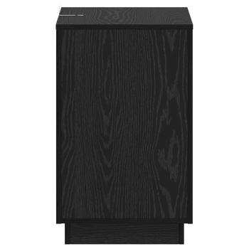 Beistelltisch Schwarze Eiche 60 x 40 x 65 cm Holzwerkstoff