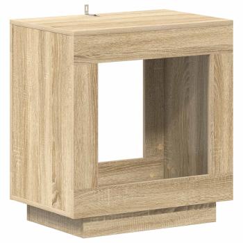 Beistelltisch Sonoma-Eiche 60 x 40 x 65 cm Holzwerkstoff
