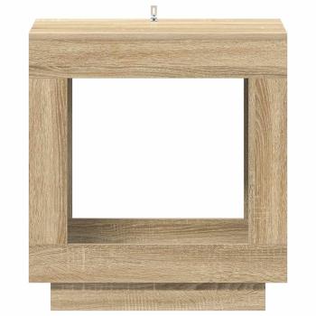 Beistelltisch Sonoma-Eiche 60 x 40 x 65 cm Holzwerkstoff