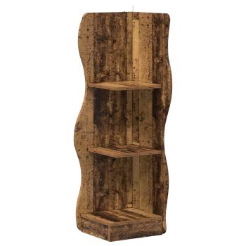 Eckregal Altholz 34 x 33 x 102 cm Holzwerkstoff