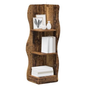 Eckregal Altholz 34 x 33 x 102 cm Holzwerkstoff
