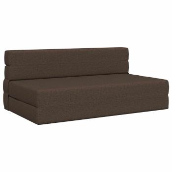 Klappsofa Bett Taupe 152 x 86,5 x 60 cm Stoff