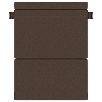 Klappsofa Bett Taupe 152 x 86,5 x 60 cm Stoff