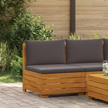 ARDEBO.de - Garten Mittelssofa Massivholz Akazie Braun