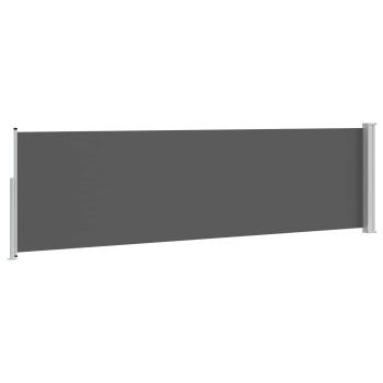 Ausziehbare Seitenmarkise 120 x 300 cm Polyester Rechteckig