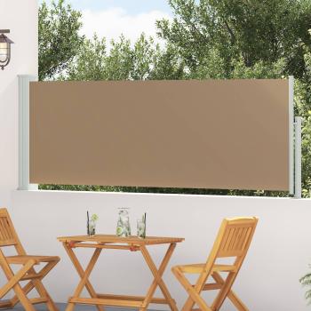 ARDEBO.de - Ausziehbare Seitenmarkise 500 x 100 cm Polyester Rechteckig