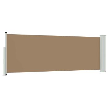 Ausziehbare Seitenmarkise 500 x 100 cm Polyester Rechteckig