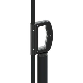 Ausziehbare Seitenmarkise 300 x 100 cm Polyester Rechteckig