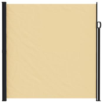 Ausziehbare Seitenmarkise 300 x 220 cm Polyester Rechteckig