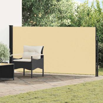 ARDEBO.de - Ausziehbare Seitenmarkise 500 x 120 cm Polyester Rechteckig