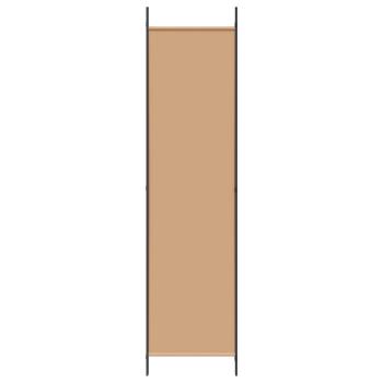 3-teiliger Raumteiler Beige 150 x 200 cm Stoff