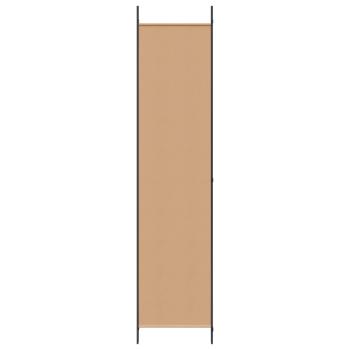 3-teiliger Raumteiler Beige 150 x 220 cm Stoff