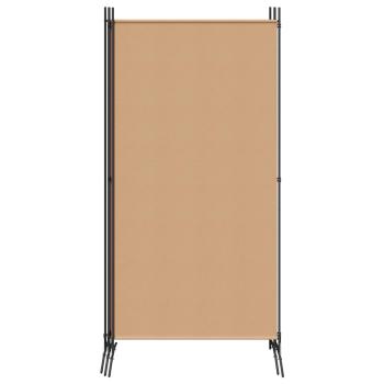 4-teiliger Raumteiler Beige 346 x 180 cm Stoff