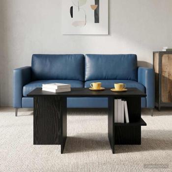 ARDEBO.de - Couchtisch Schwarze Eiche 87 x 50 x 45 cm Holzwerkstoff