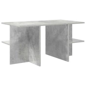 Couchtisch Betongrau 87 x 50 x 45 cm Holzwerkstoff