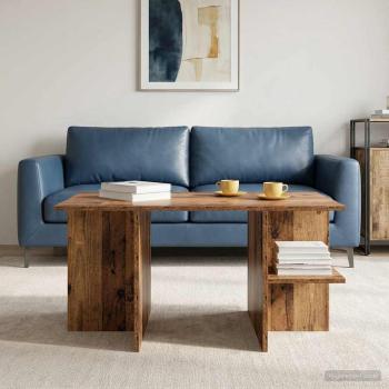 ARDEBO.de - Couchtisch Altholz 87 x 50 x 45 cm Holzwerkstoff